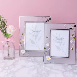 Forward facing lifestyle image of Sophia Bee Photo Frame.